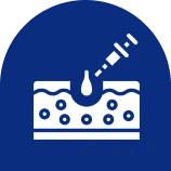Skincare examination symbol