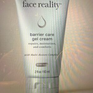 Skincare tube with moisturizing gel cream