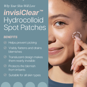 Hydrocolloid spot patches for blemishes